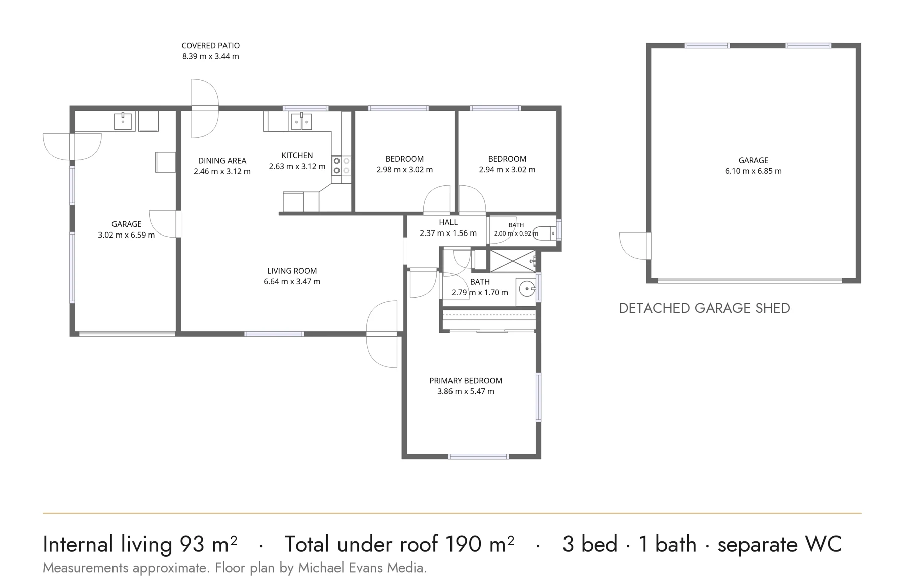 Floor plan of 72 Old Capricorn Highway, Gracemere